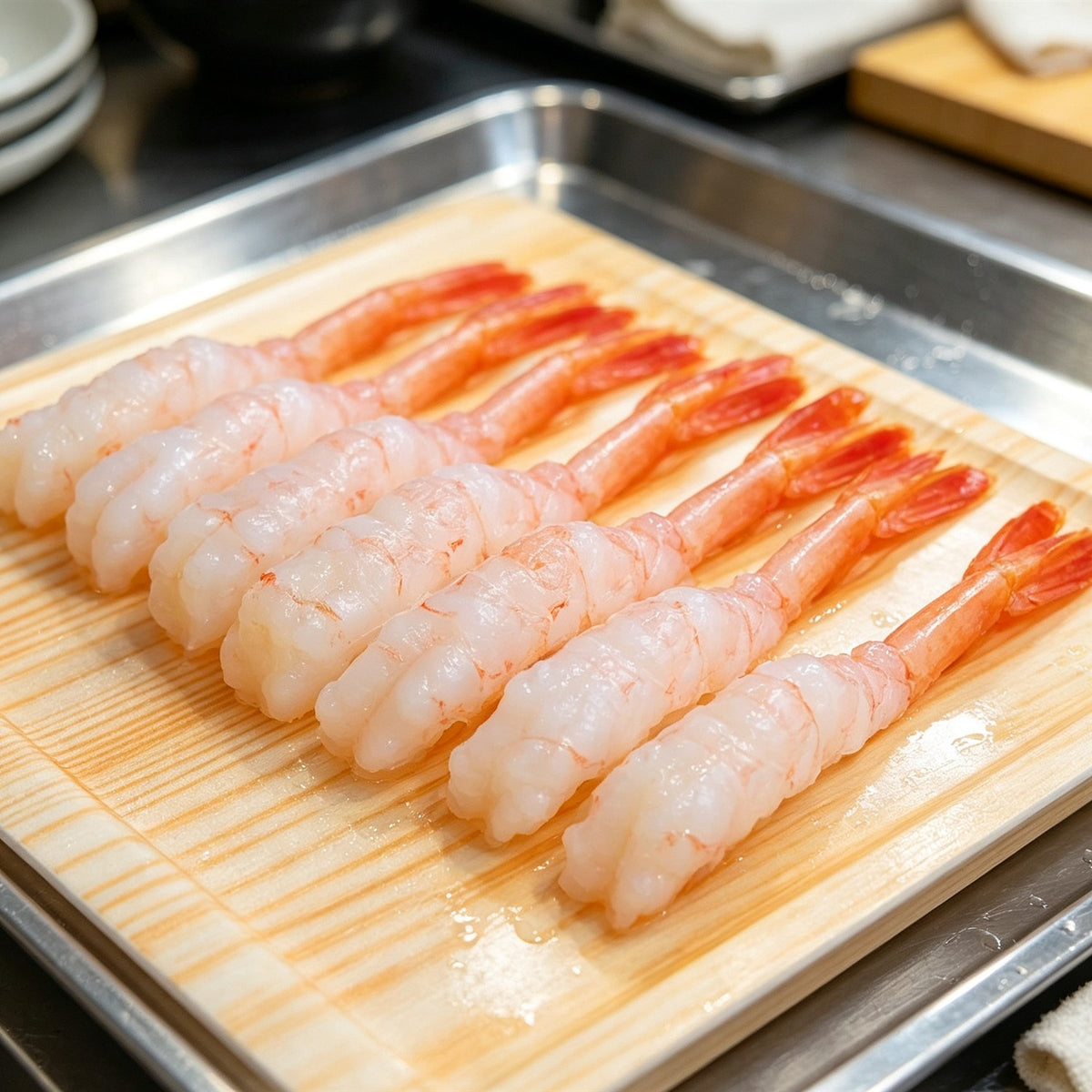 Fresh Arctic Sweet Shrimp Sashimi