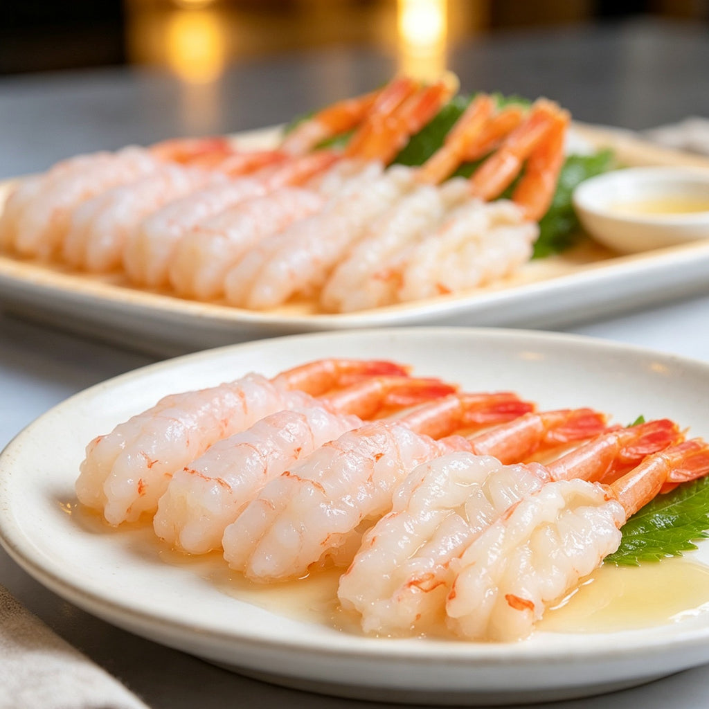 Fresh Arctic Sweet Shrimp Sashimi