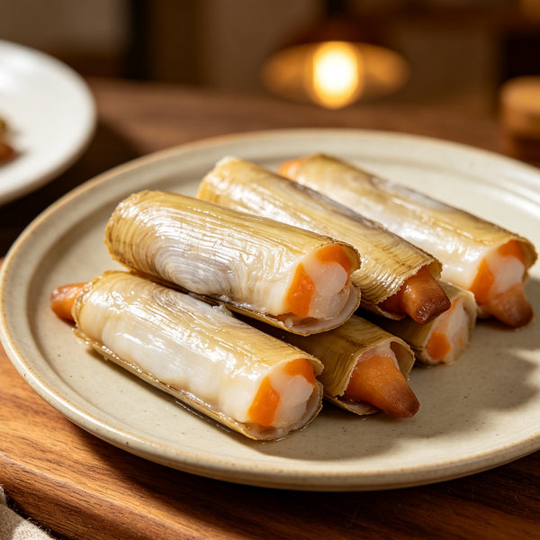 Fresh-Frozen Razor Clams in Shell