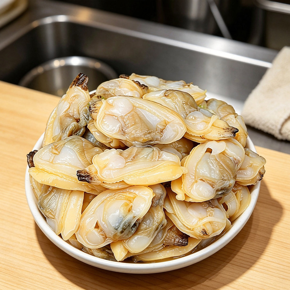 Premium Fresh Live Surf Clams
